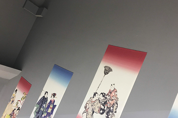 江戸東京博物館 エスカレーター 景色