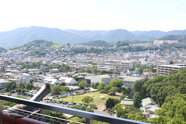 福山城 天守 景観