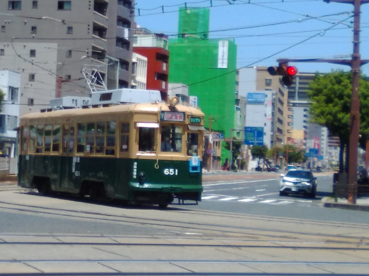 650形 651号（被爆電車） - 中四国最大都市の路面電車写真館