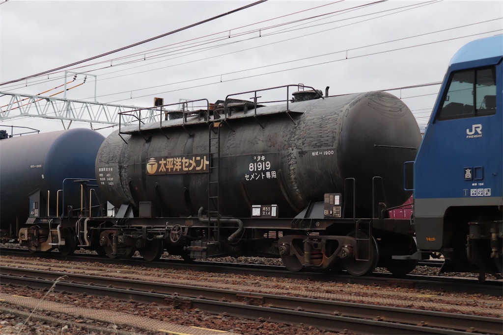 5460レ タキ1900(回送車)付き - 特急上高地回遊81号