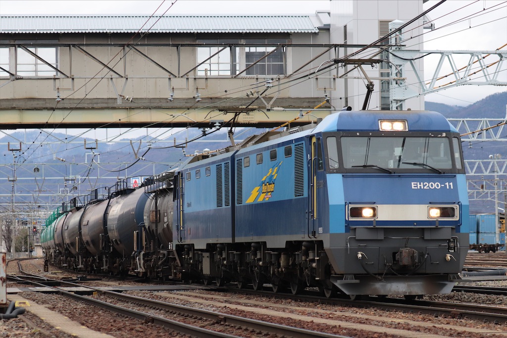 5460レ タキ1900(回送車)付き - 特急上高地回遊81号