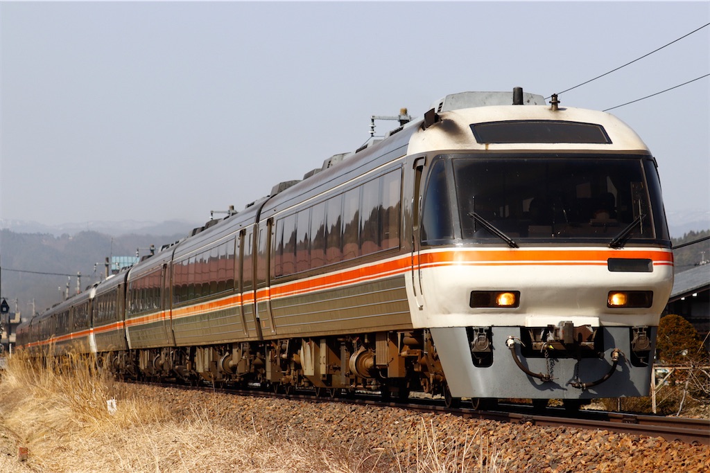 特急ありがとうキハ85系ひだ号(団臨)撮影 - 特急上高地回遊81号