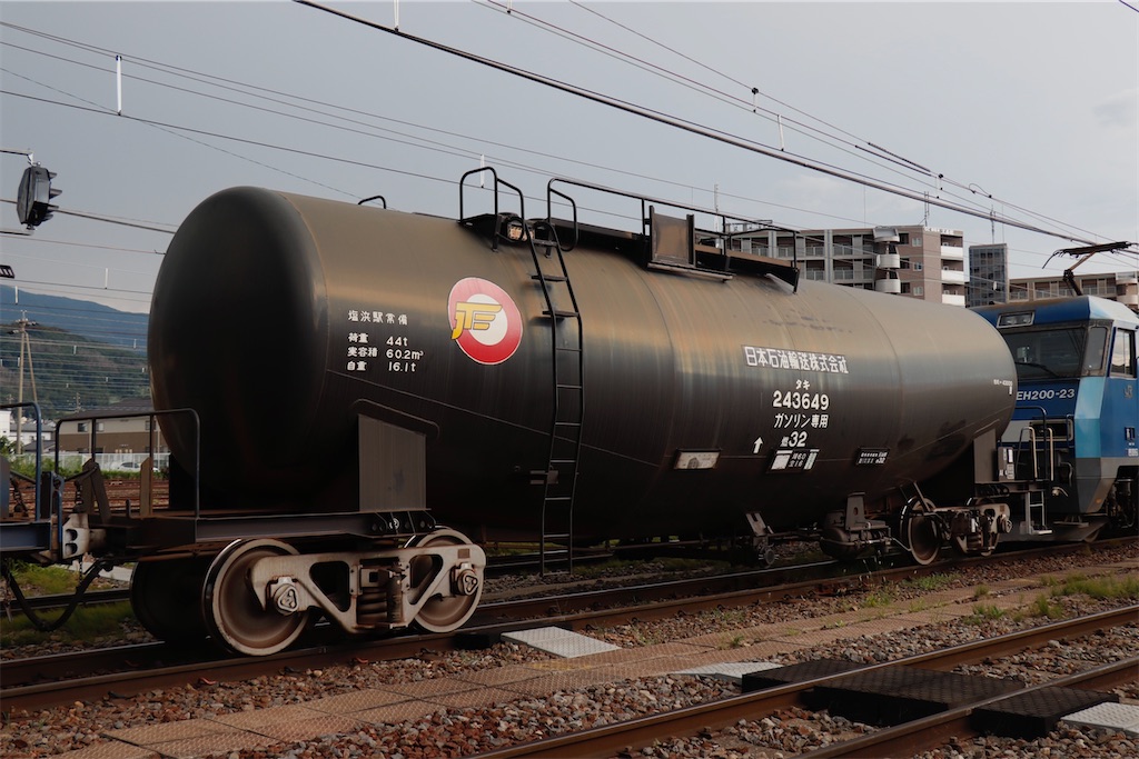 5460レ タキ243649 洗浄回送 - 特急上高地回遊81号