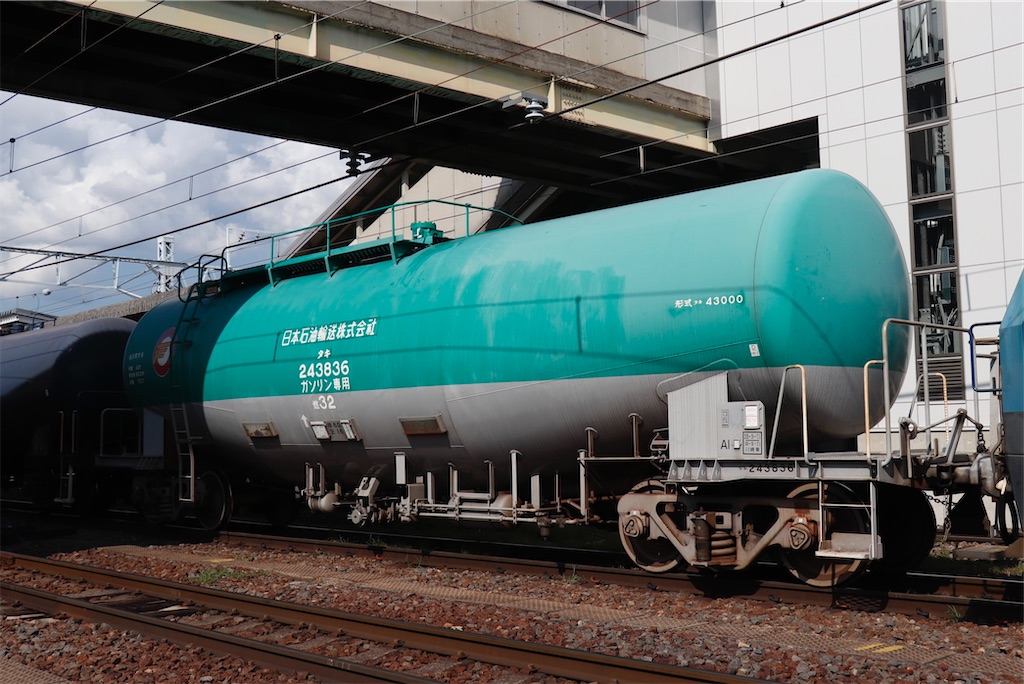 5460レ タキ243836 洗浄回送 - 特急上高地回遊81号