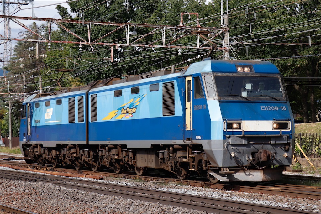 5460レ EH200-16 単機 - 特急上高地回遊81号