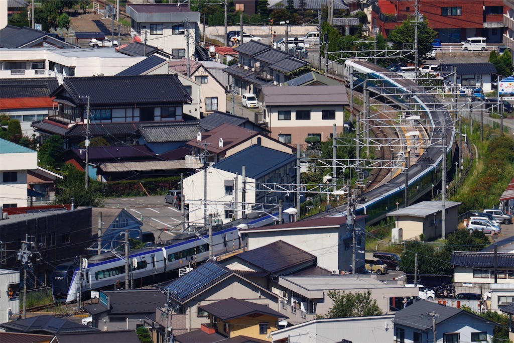 E257系2000番台 特急アルプス・臨時あずさ 84号 - 特急上高地回遊81号