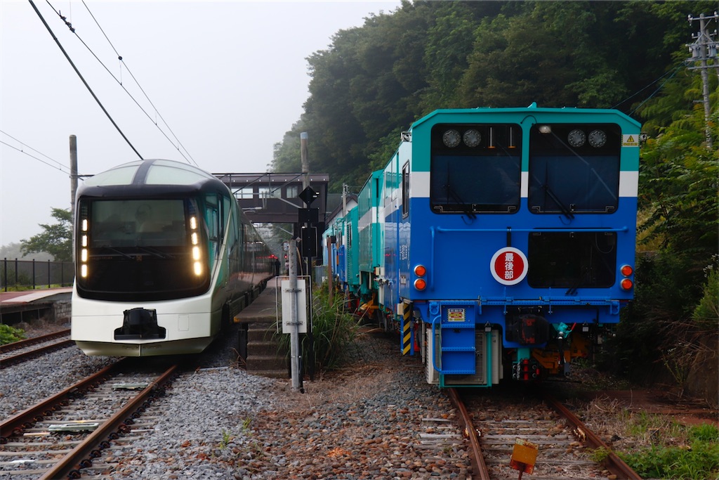 TRAIN SUITE四季島 姨捨駅にて - 特急上高地回遊81号