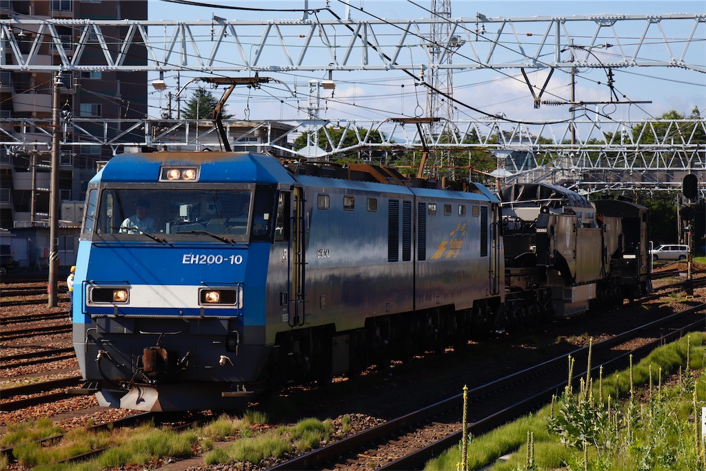 南松本行き特大貨物輸送(シキ801 B2C) - 特急上高地回遊81号