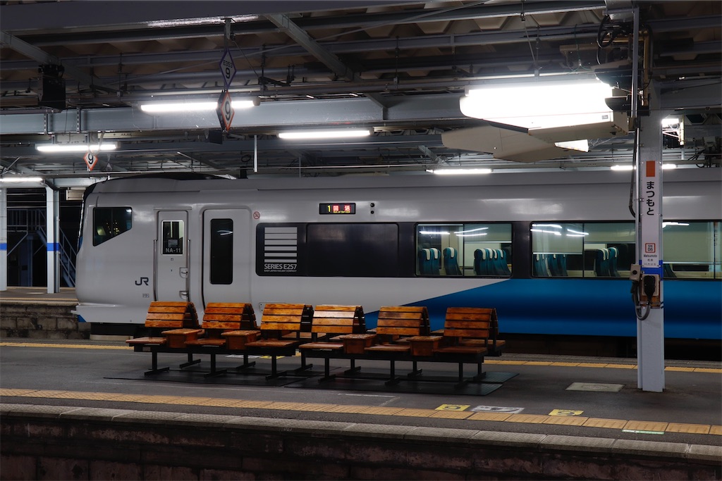 E257系2000番台 臨時あずさ - 特急上高地回遊81号
