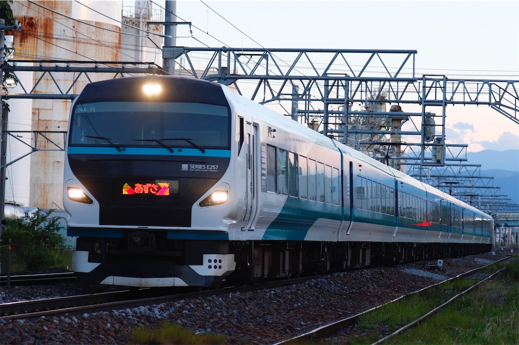 E257系2000番台 臨時あずさ - 特急上高地回遊81号