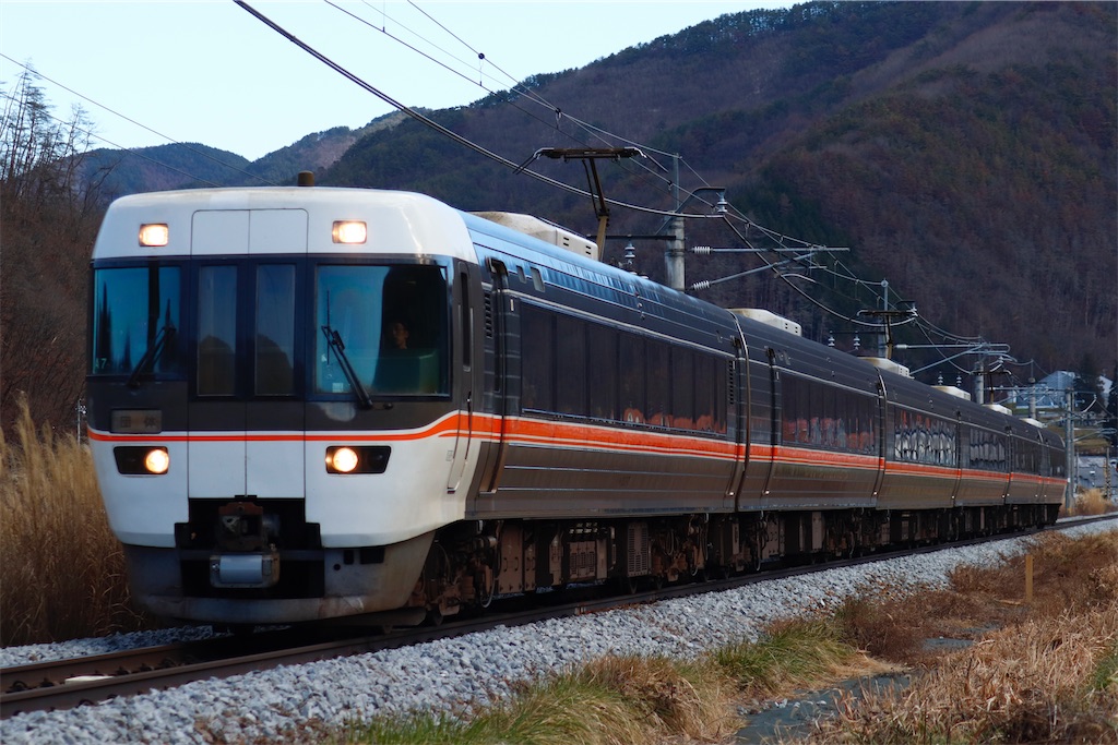 383系(長野→大阪) 団臨 - 特急上高地回遊81号