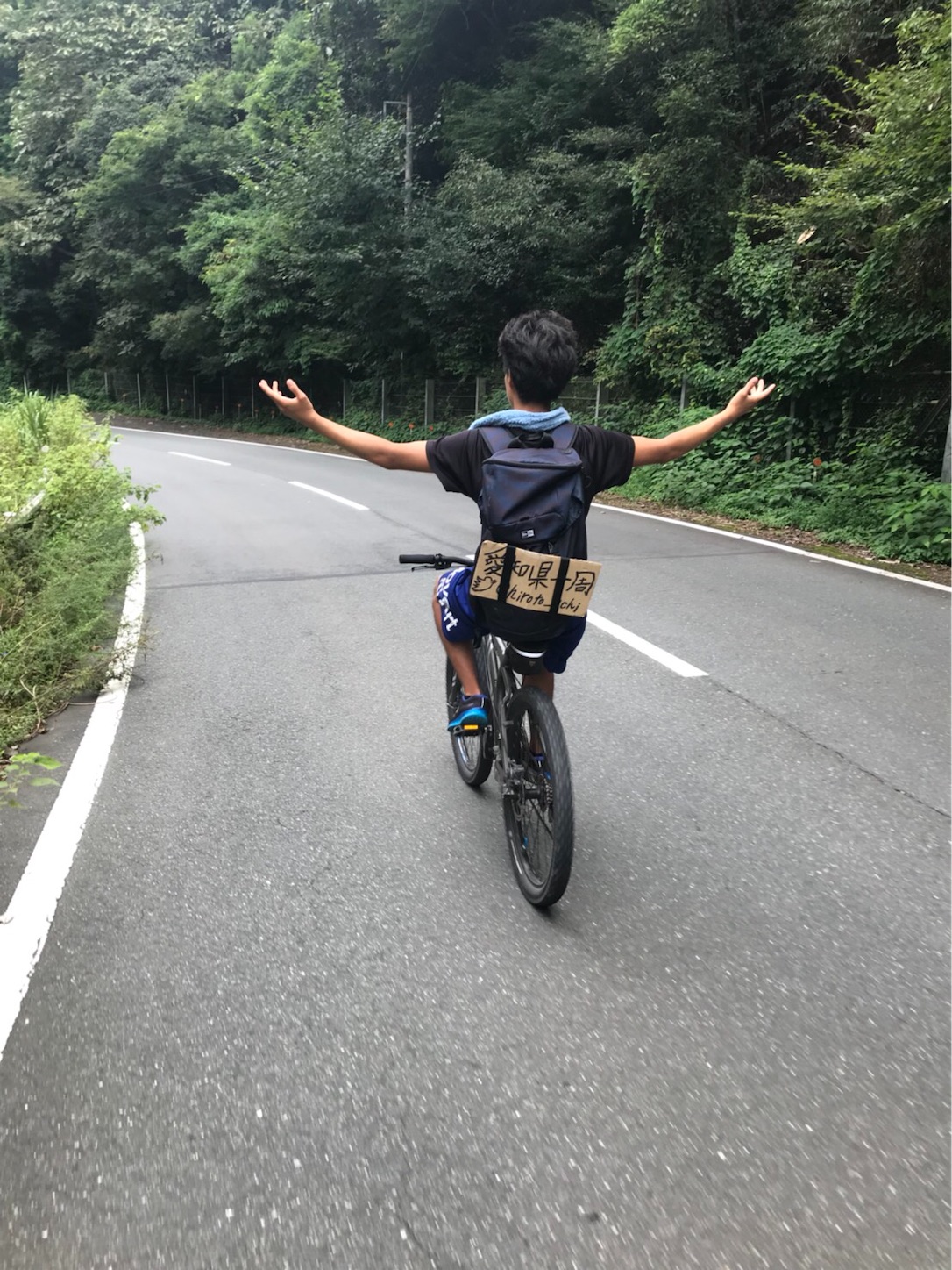 自転車 5km きつい