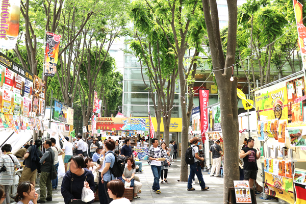けやきひろば春のビール祭りは平日に行くべし ビール時報