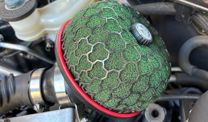 毒キノコ】HKSスーパーパワーフローのフィルター交換【コペン】 - ひる