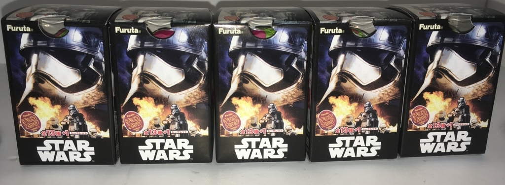 チョコエッグ スター ウォーズ2 をシークレット狙いで開封 Star Warsブログ 光と闇と