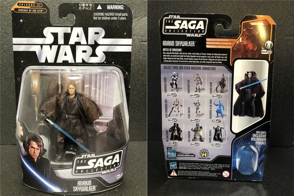 スターウォーズ　ダースベイダー　アナキン ベーシックフィギュア とあるスターウォーズコレクターがアナキン（EP3）ベーシック