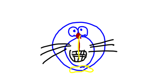 個別 記憶を頼りに手書きドラえもん の写真 画像 気まぐれ百選写真館