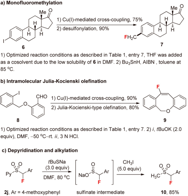 芳香環のモノフルオロメチル化 昼蝉