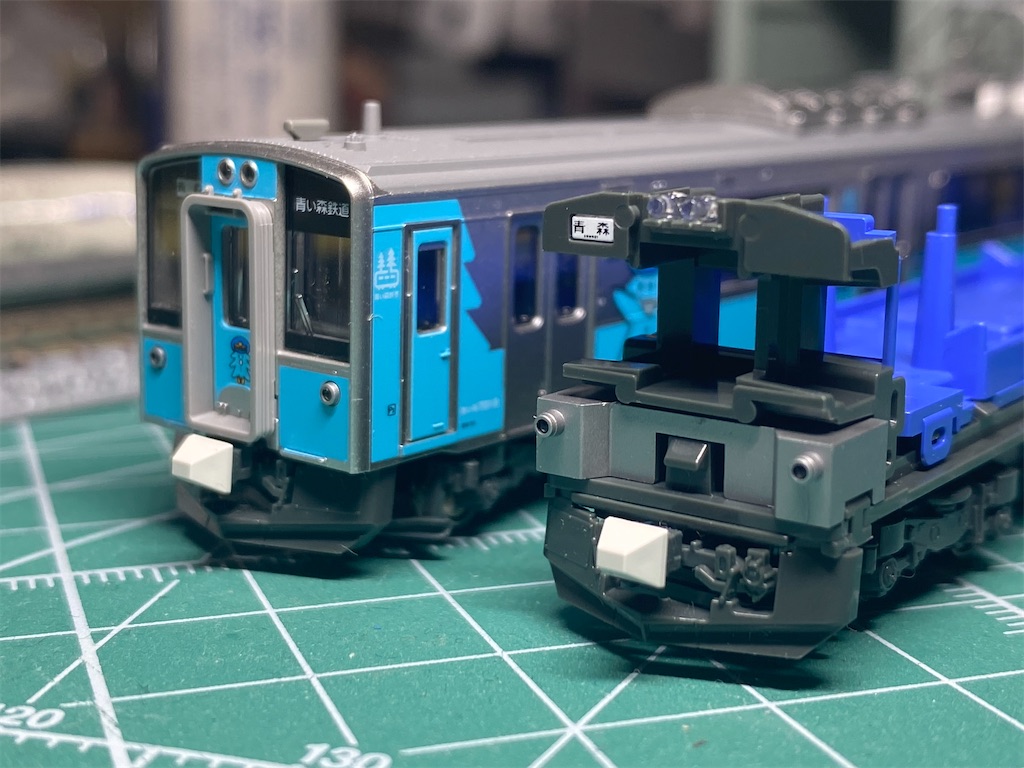 入線整備】KATO 青い森鉄道701系をお手軽整備 - 新綱島検車区