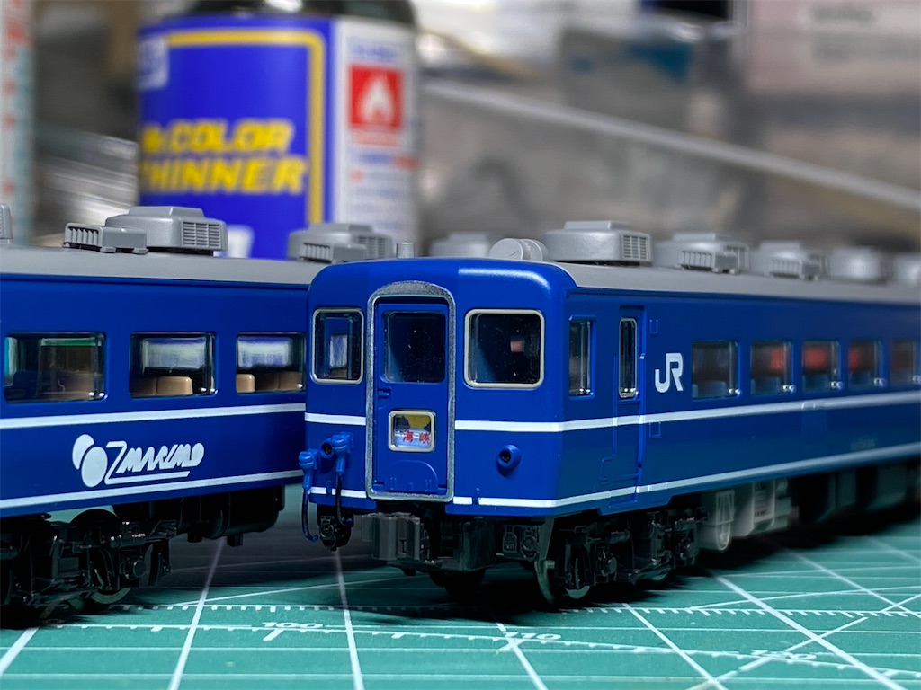 入線整備】「まりもロゴ」入り快速海峡を作りたい(TOMIX 14系「まりも