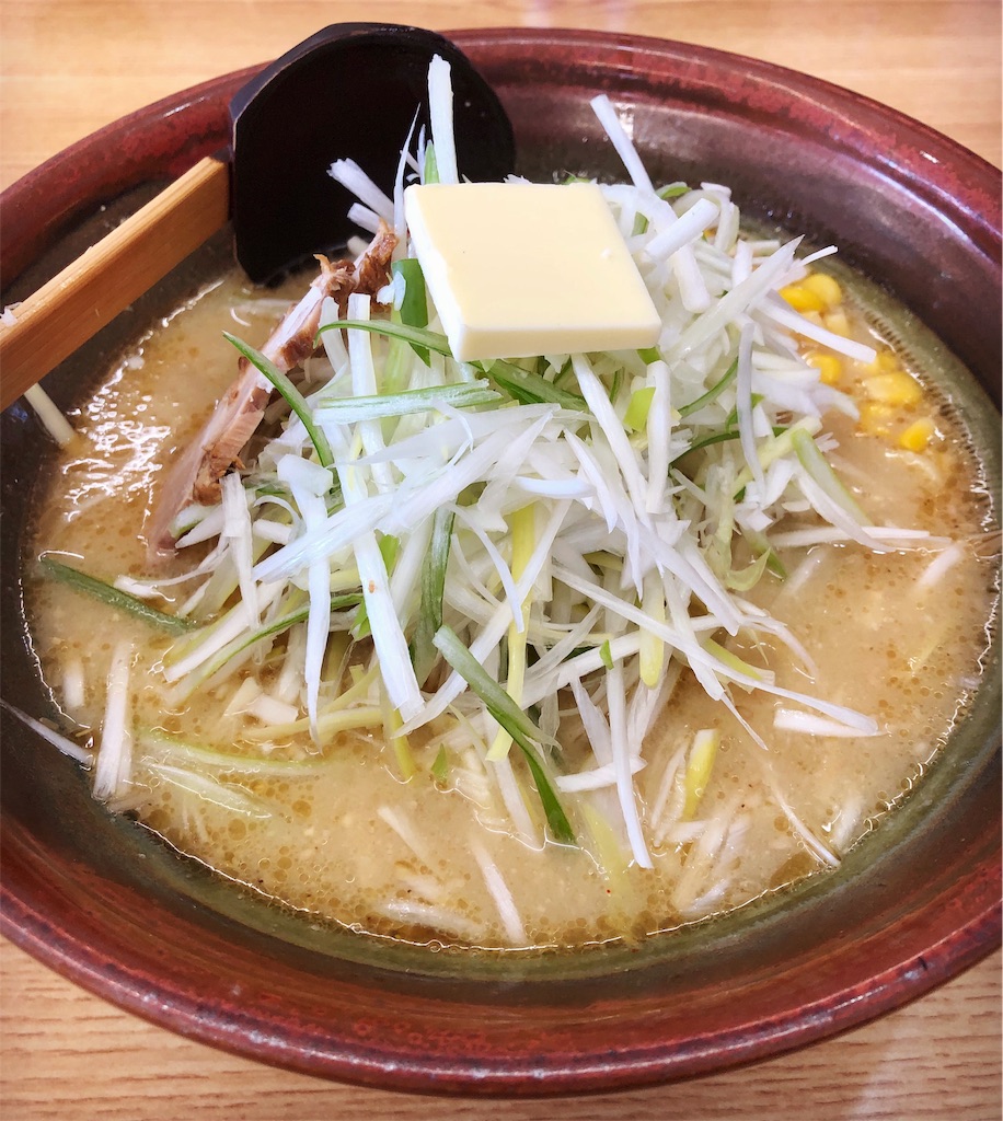 バターのコクが素晴らしい みそねぎラーメン 続編 東海北陸ぐるりんこ