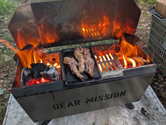 GEAR MISSION焚き火台リフレクター徹底レビュー｜BF-GM1の暖房効果と