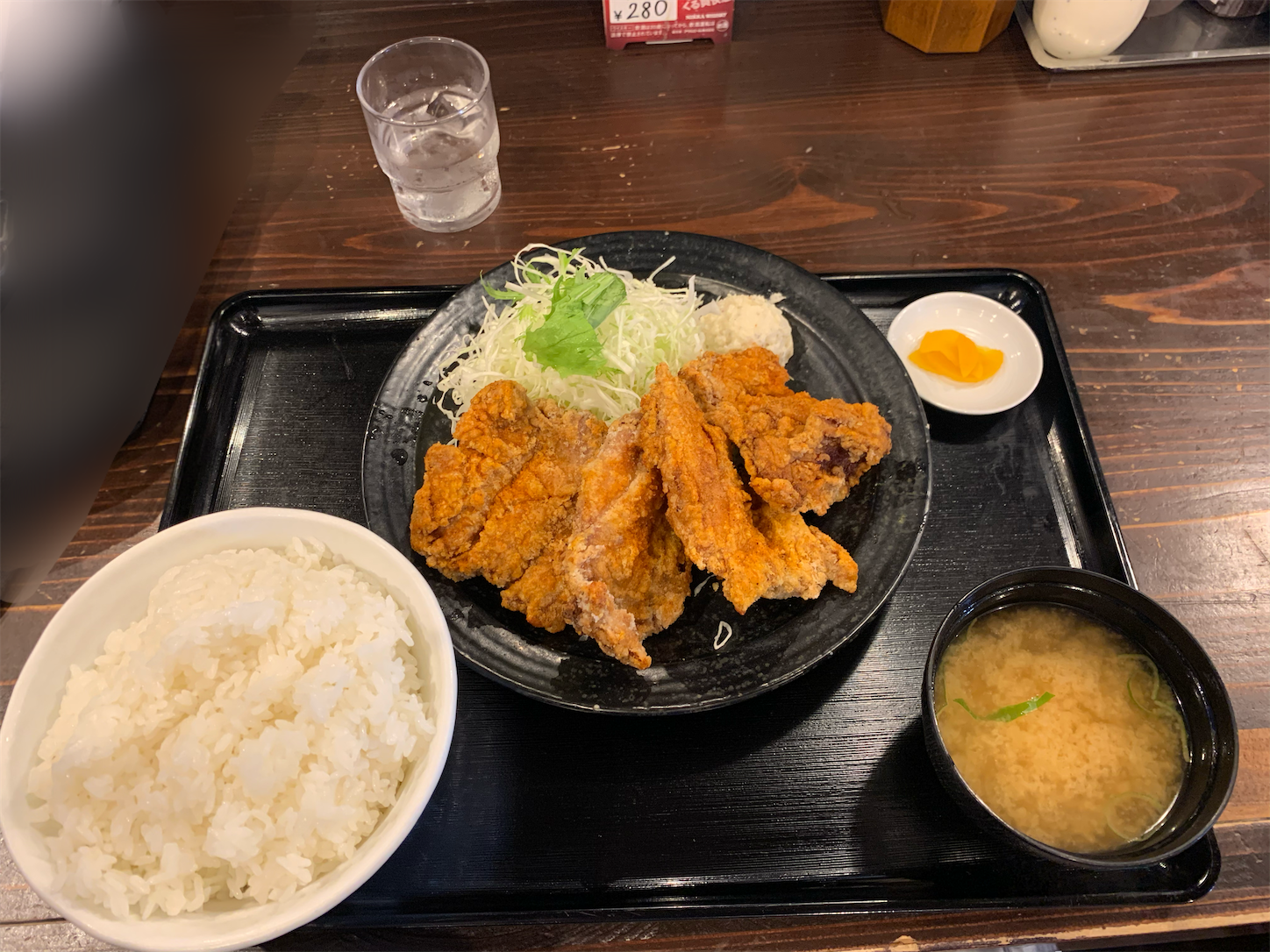 筋肉食堂 吉田屋 新潟市西区 唐揚げ定食red きまぐれlife 筋肉食堂 吉田屋 新潟市西区 唐揚げ定食red きまぐれlife