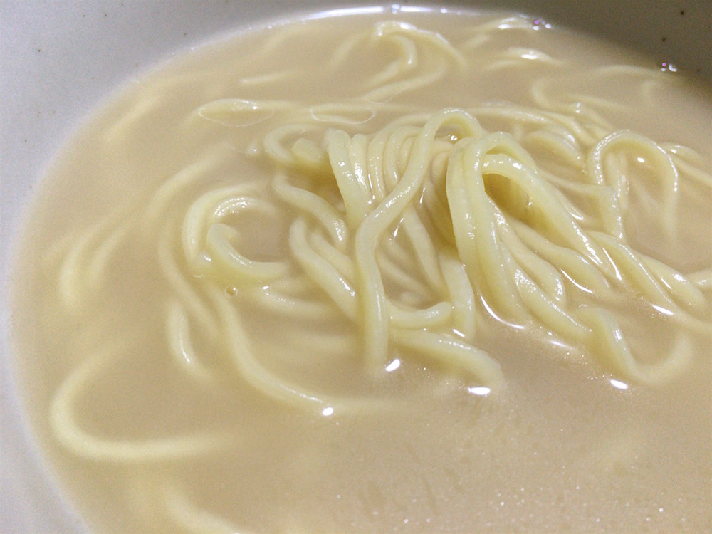 日清ラ王 ちゃんぽん 出来上がり