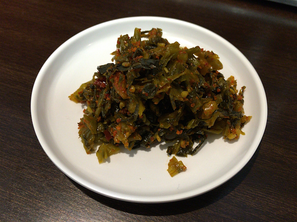 ふくの家　愛敬店　辛子高菜