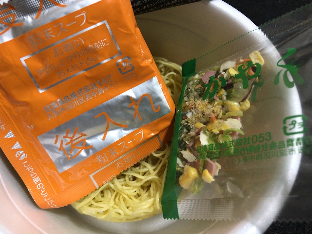 日清麺職人 長崎ちゃんぽん　内容