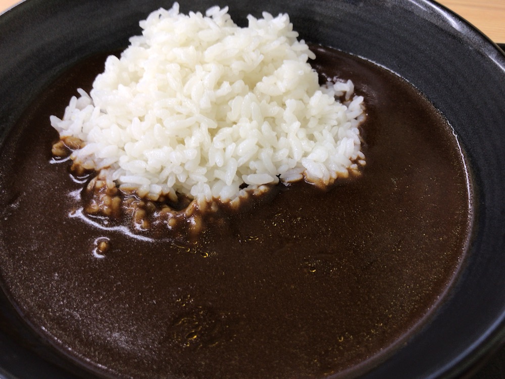 吉野家 黒カレー アップ
