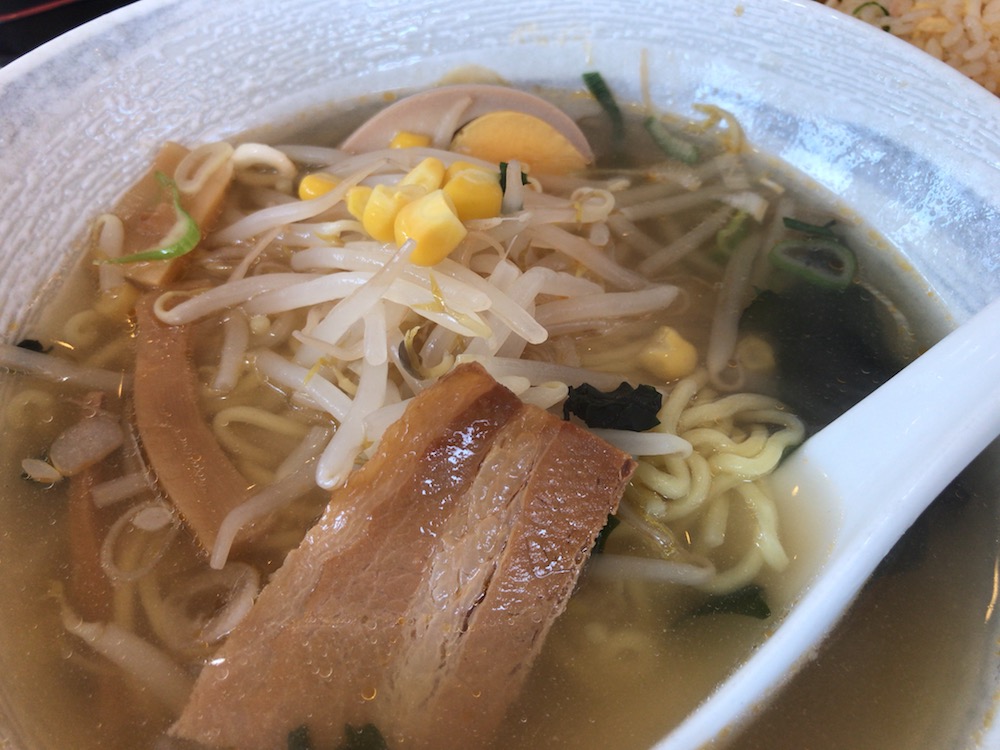 中華料理　萬福　塩ラーメン