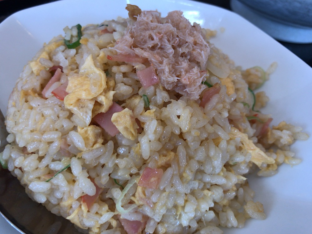 佐賀　萬福　カニチャーハン