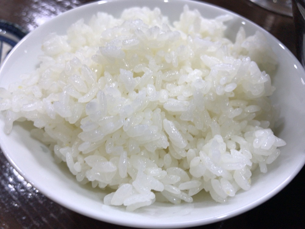 久留米ラーメン　金ちゃん ギョーザセット　ごはん