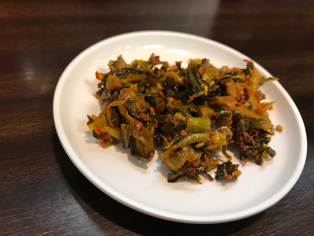 ふくの家　愛敬店　辛子高菜