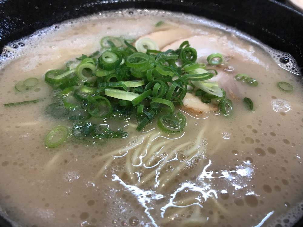 2018 ふくの家　愛敬店　ラーメン