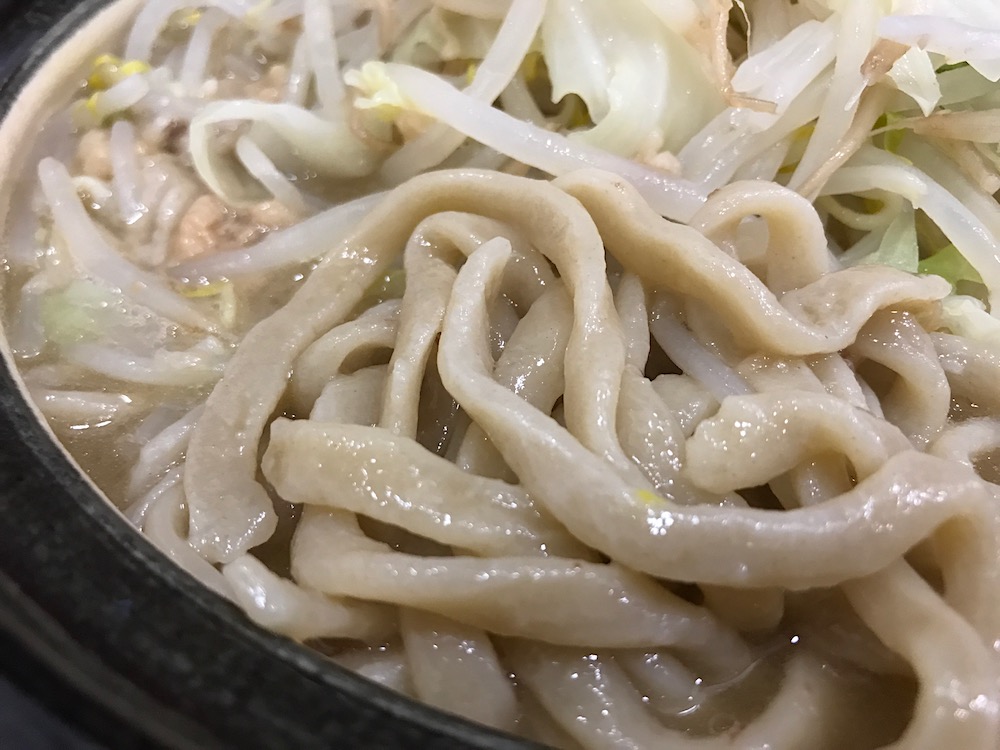 がぶがぶらーめん本店 大らーめん 極太麺