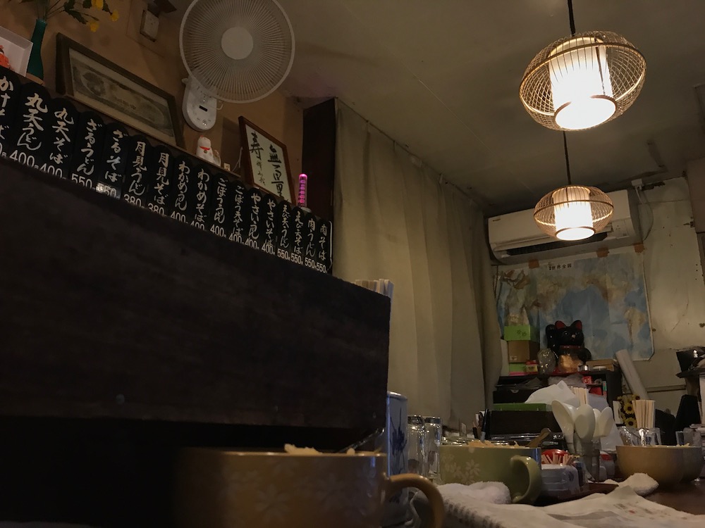 2018松原うどん 店内