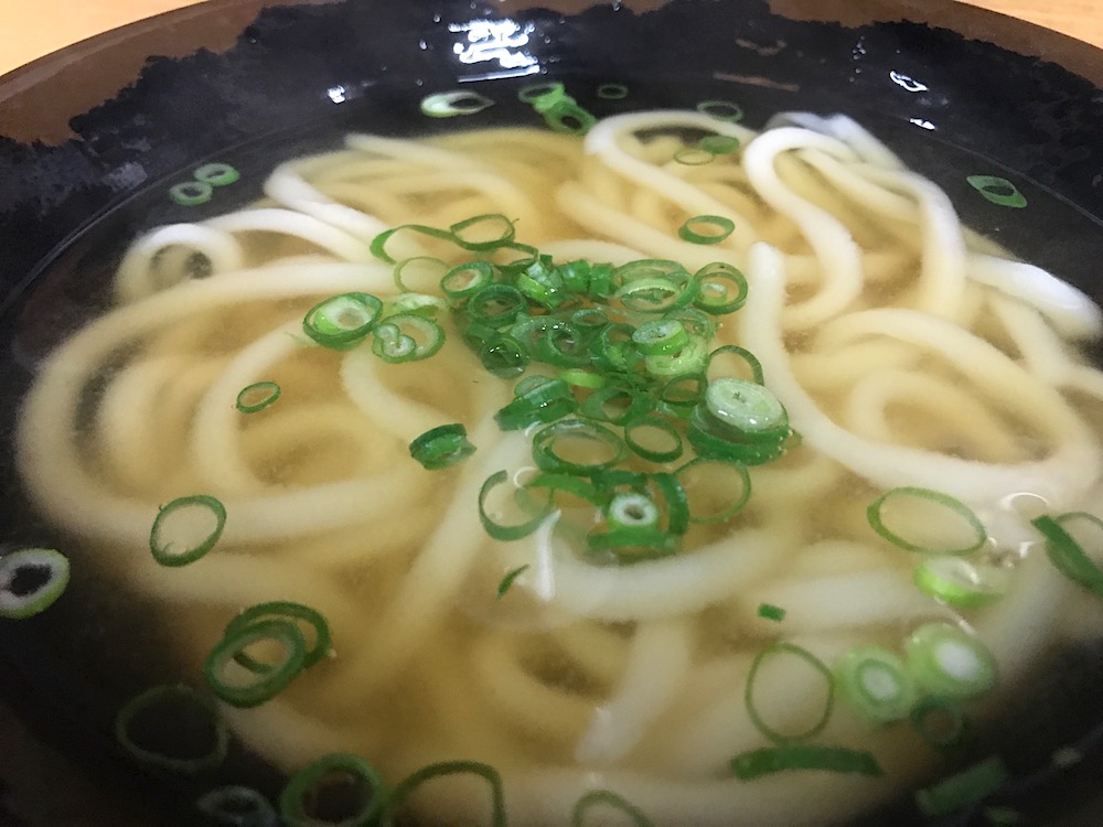 まるふくうどん かけうどん