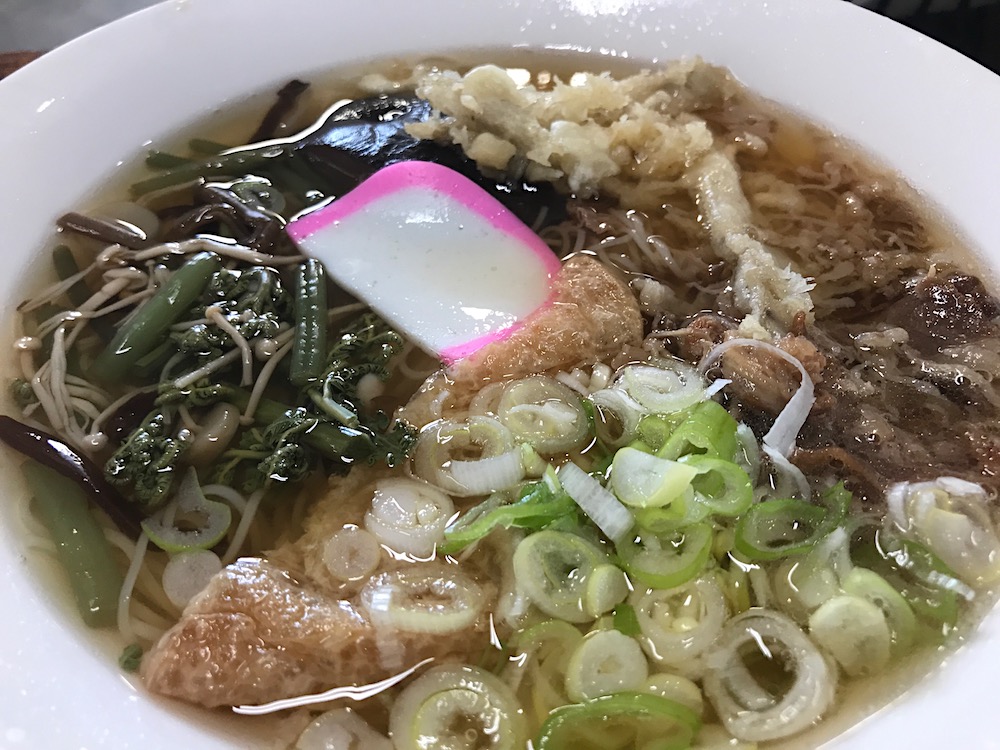 岩屋うどん　山賊にゅうめん