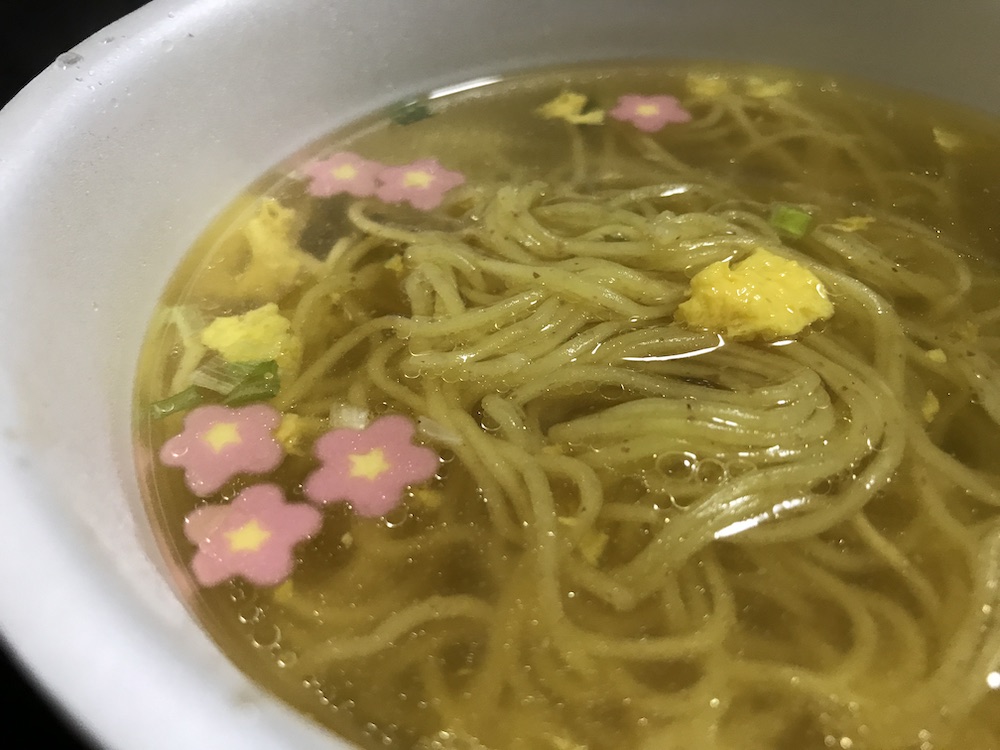日清麺職人　ふぐだし 出来上がり