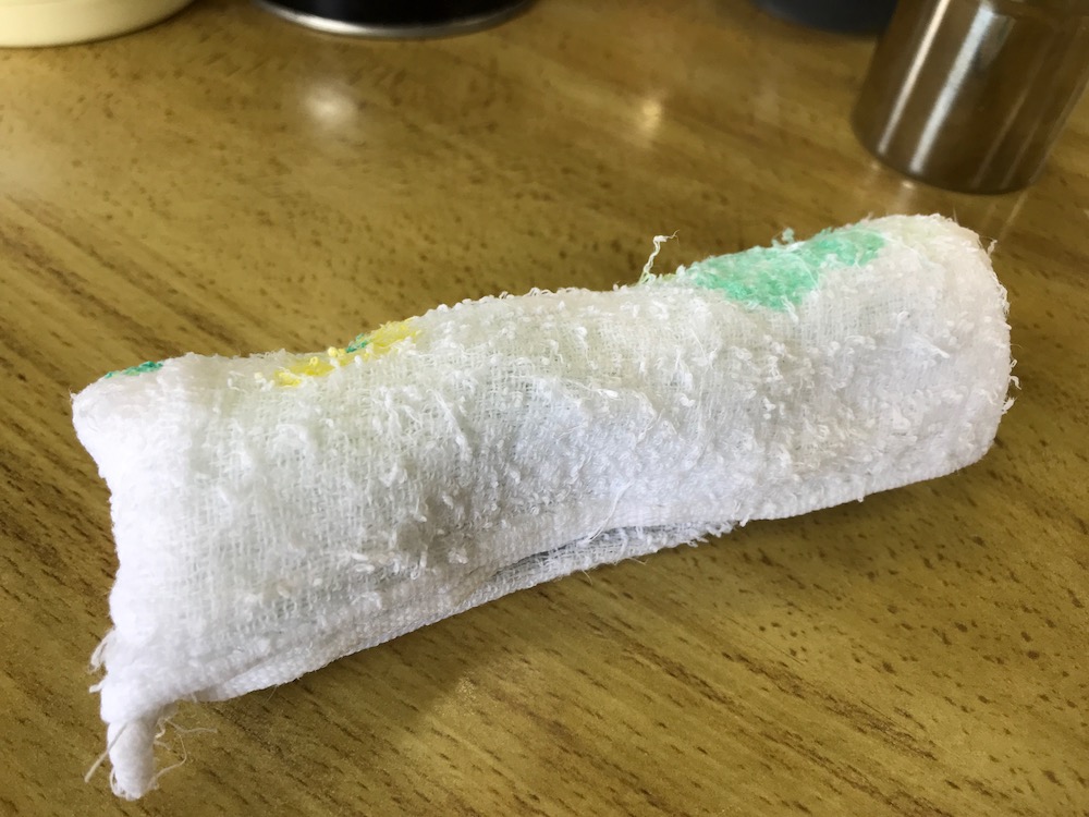 井手ちゃんぽん兵庫店 おしぼり