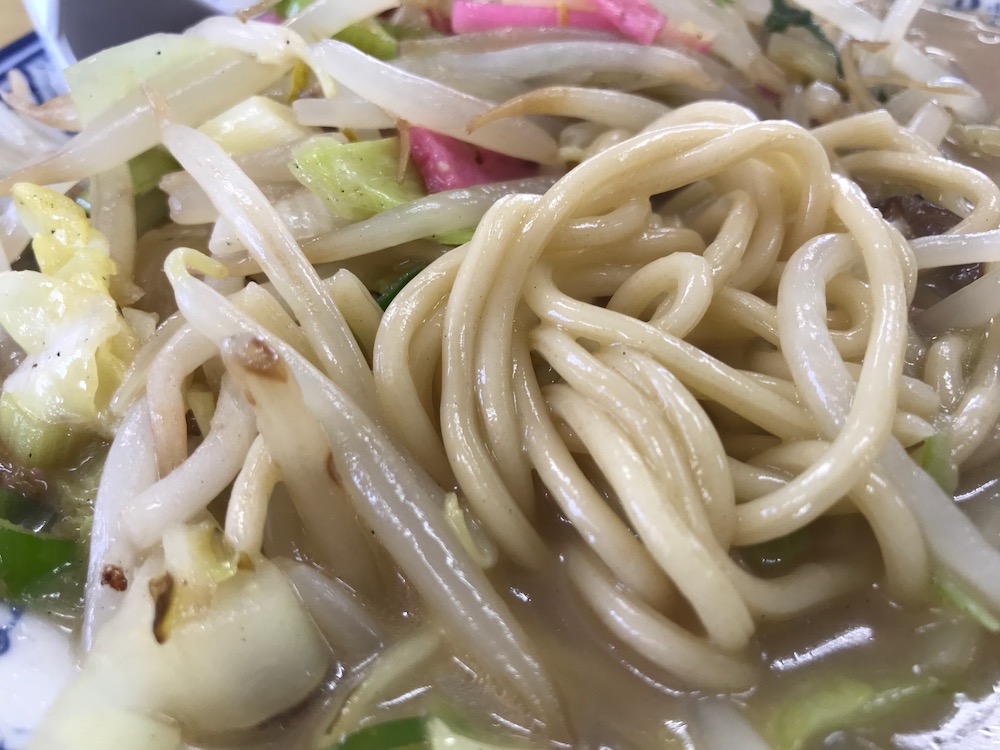 井手ちゃんぽん兵庫店 ちゃんぽん 麺