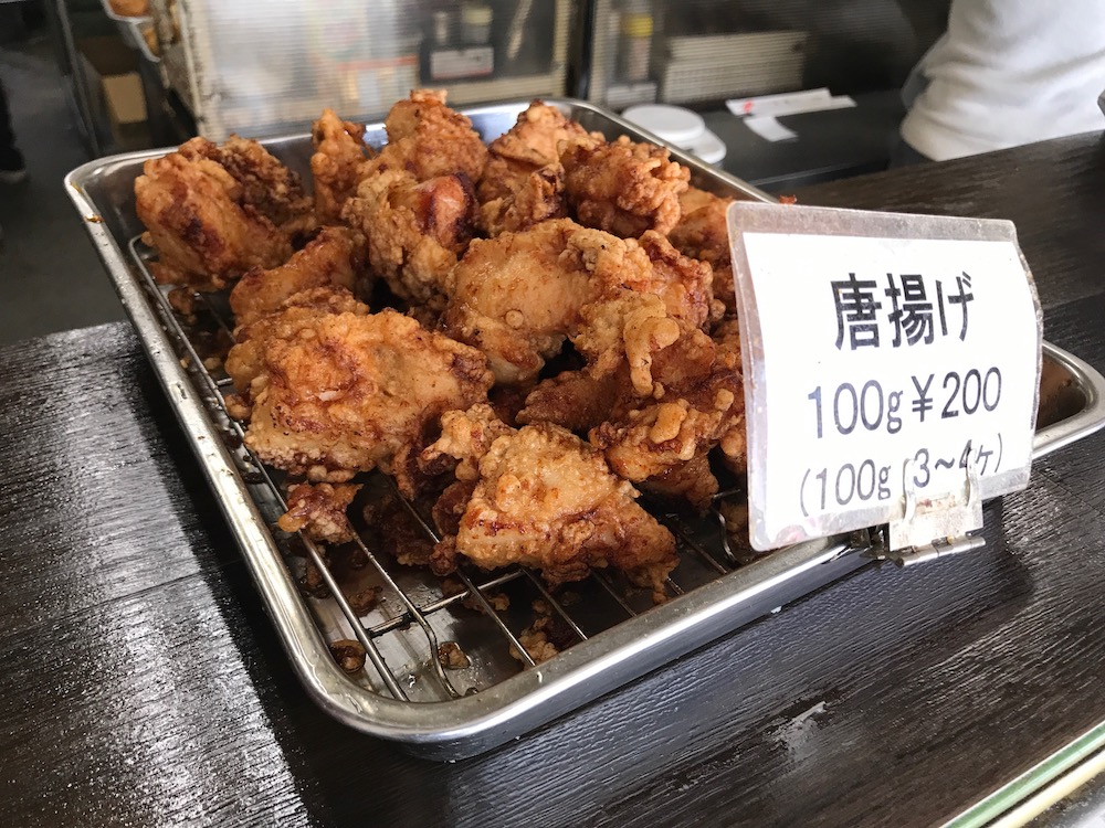 万惣　北川副店店内 量り売り