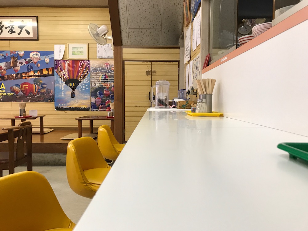 佐賀　大幸軒　店内