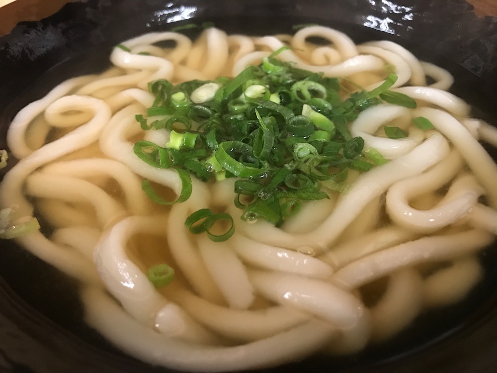 まるふくうどん　かけうどん