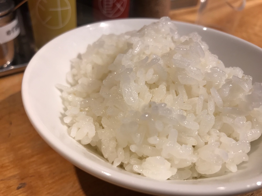 一風堂大名本店　白ごはん