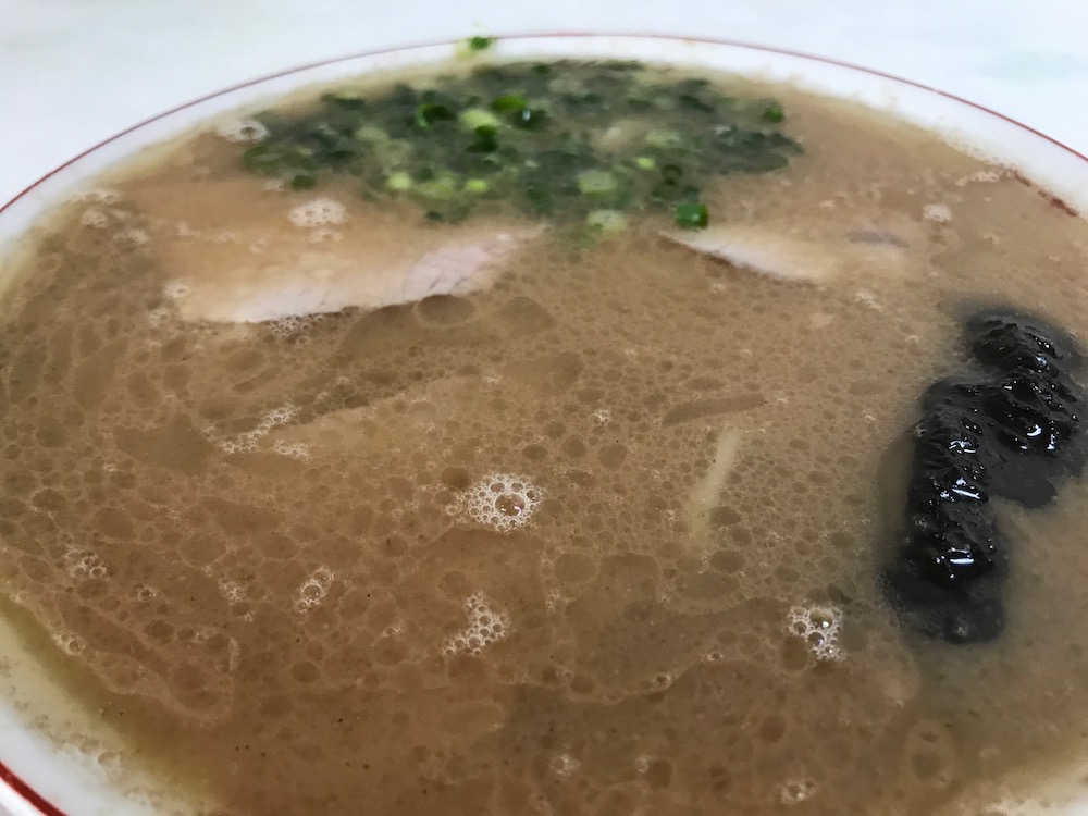 竜里 ラーメン 550円