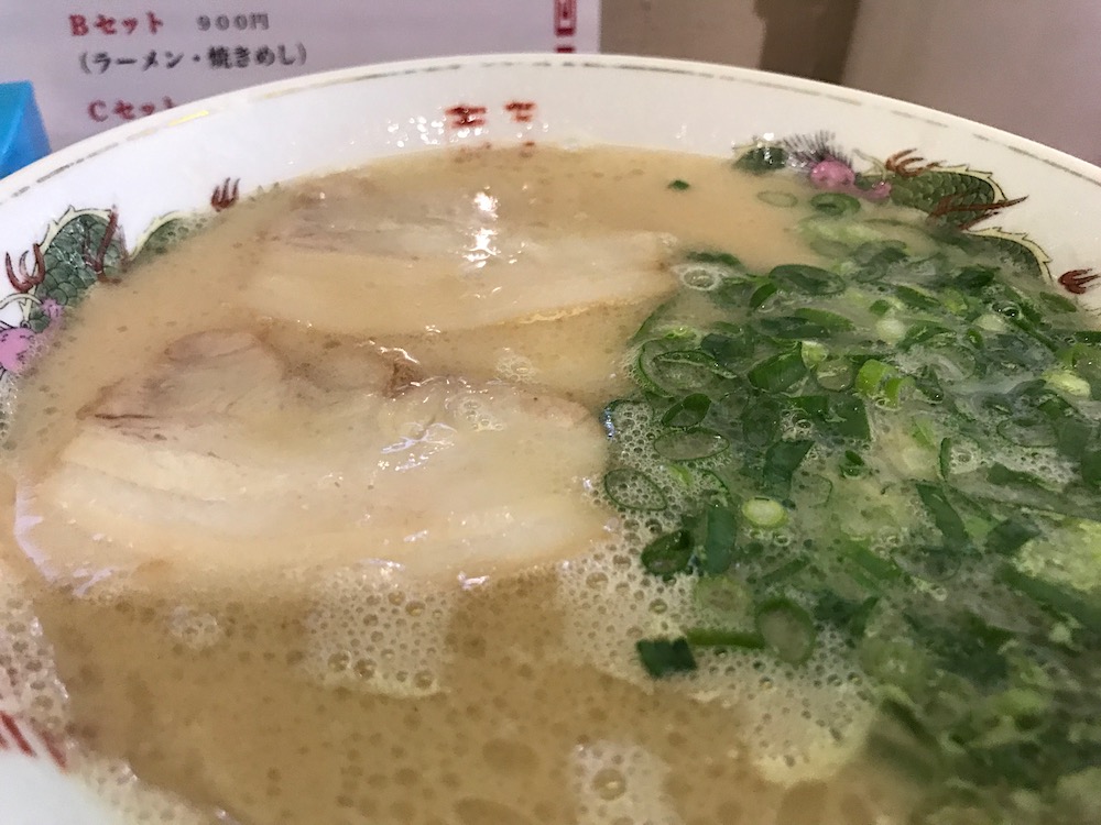 久留米ラーメン丸久　ラーメン