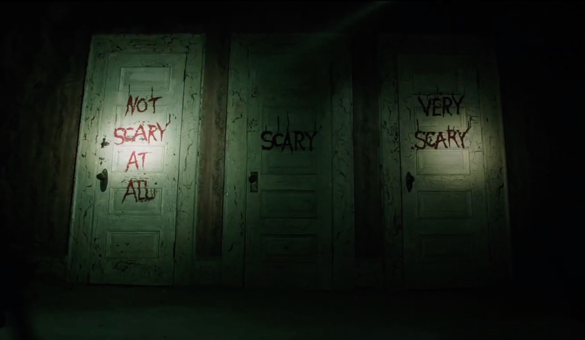 恐怖の三枚扉